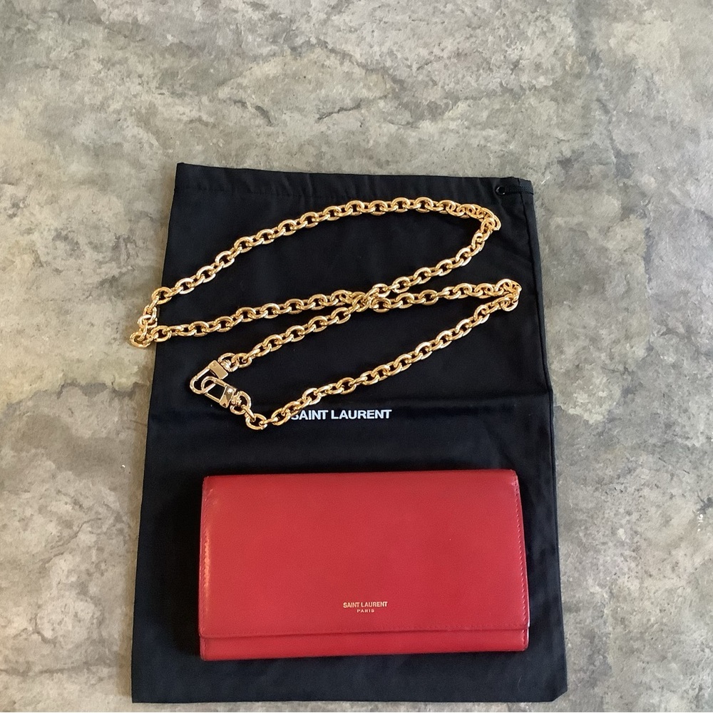 SOLD##SAINT LAURENT WALLET EUC